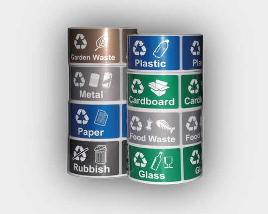 Recycling Sticker - Plastic