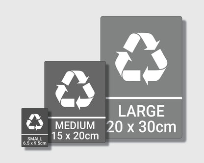 Recycling Sticker - Paper (WRAP Compliant) - RW010