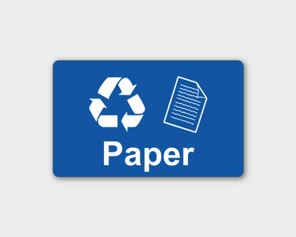 Recycling Sticker - Paper