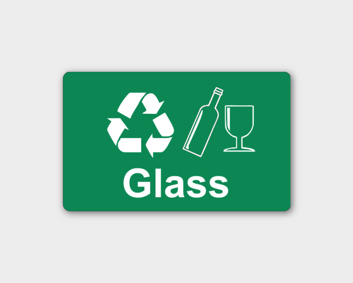 Recycling Sticker - Glass