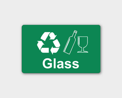 Recycling Sticker - Glass