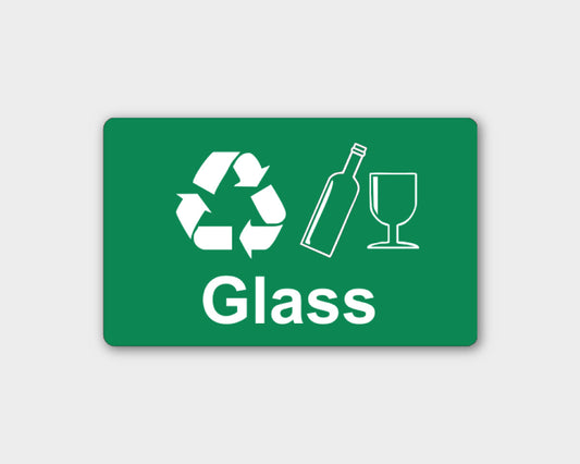 Recycling Sticker - Glass