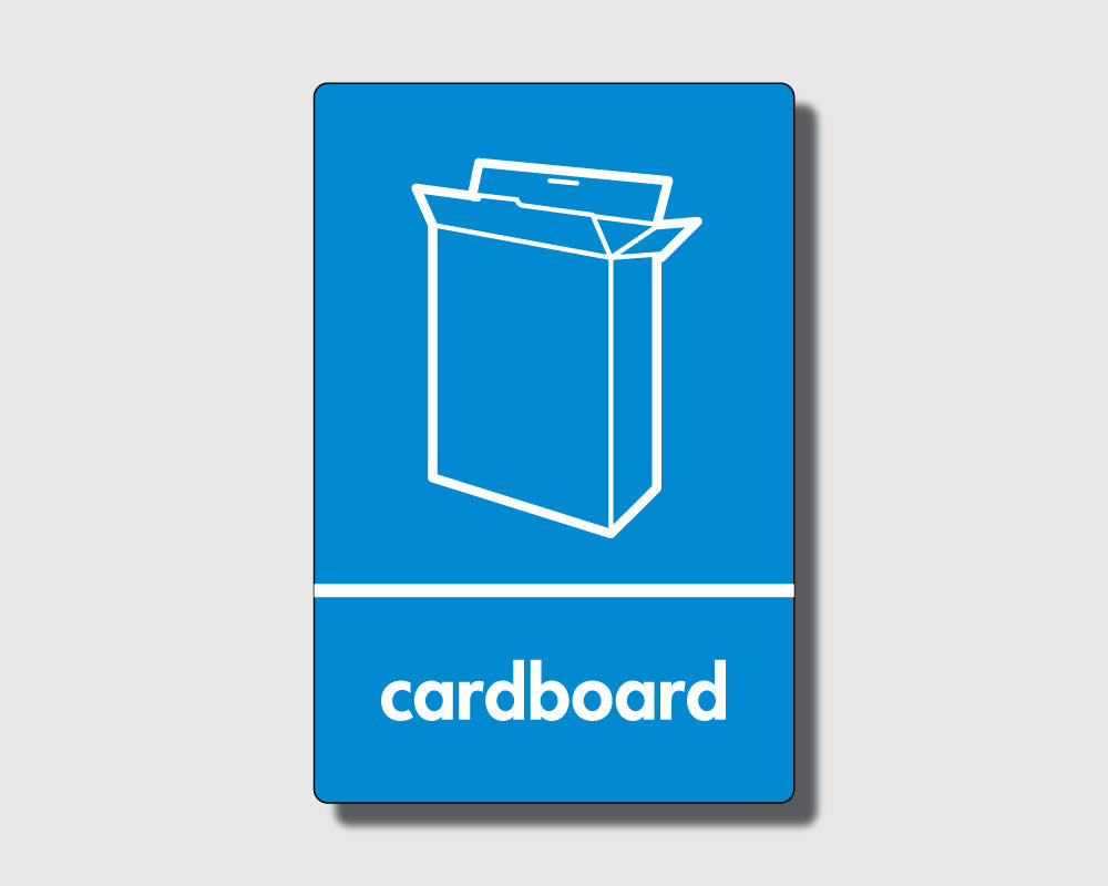 Recycling Sticker - Cardboard (WRAP Compliant) - RW011