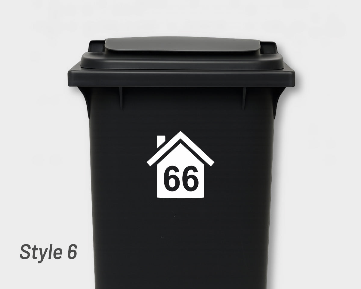 Bin Number Label