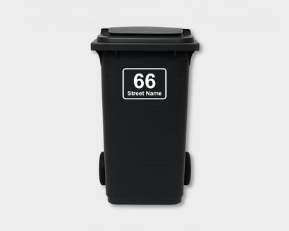 Bin Address Label / House Name