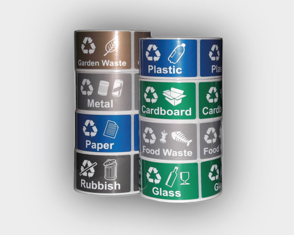 Recycling Sticker - Metal